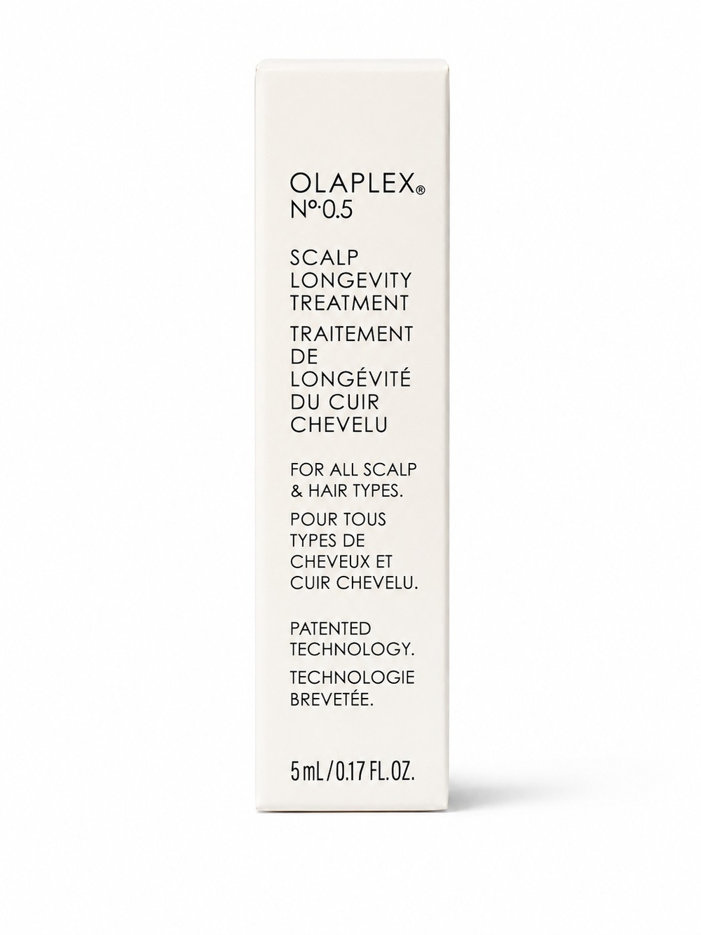 Brand New OLAPLEX No.0.5 Scalp Longevity Treatment - Cream White Packaging